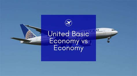 United Economy vs Basic Economy vs .